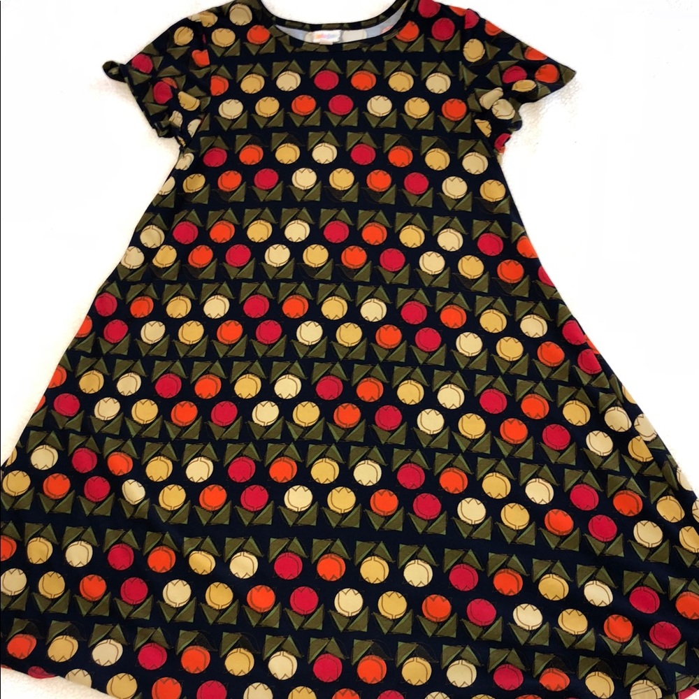 LuLaRoe Carly T-Shirt Dress XS fits like M